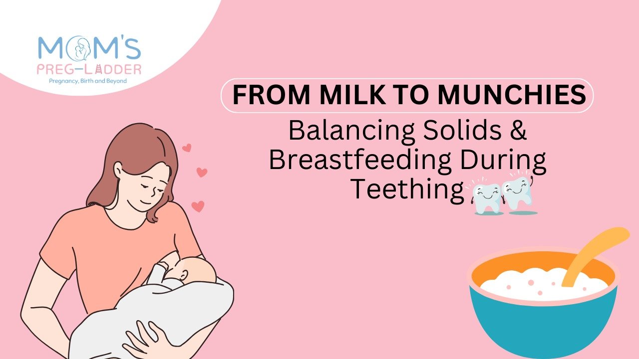 breastfeeding during teething